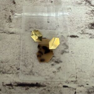 💰5/$20 Ivory Tortoise Acrylic Resin Earrings